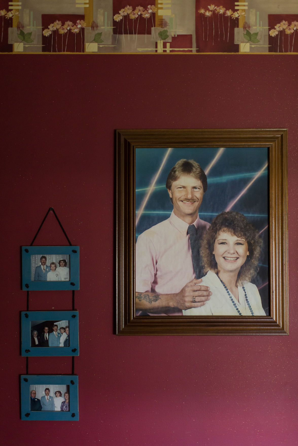 Barry Gibbs and Portia portrait